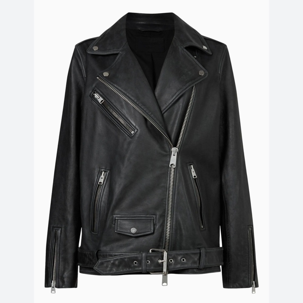 Classic Black Leather Jacket